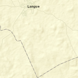 Langue Street Map