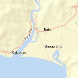 Cabugao Street Map