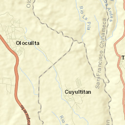 Olocuilta Street Map
