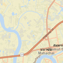 Samut Sakhon Street Map