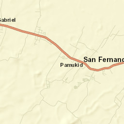 San Gabriel Street Map