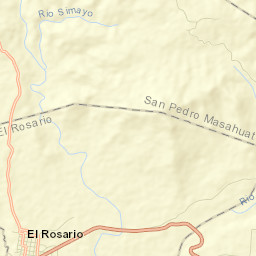 El Rosario Street Map