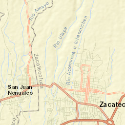 Zacatecoluca Street Map
