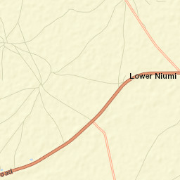 Lower Niumi District Street Map