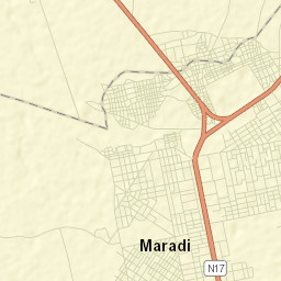 Maradi Street Map