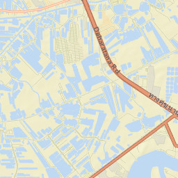 Amphoe Bang Pakong Street Map