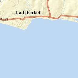 La Libertad Street Map