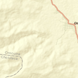 Orocuina Street Map