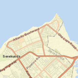 Bakau Street Map