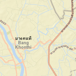 Amphoe Bang Khonthi Street Map