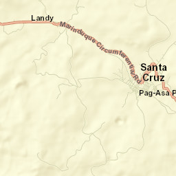 Santa Cruz Street Map