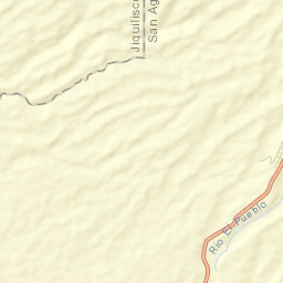 San Agustín Street Map