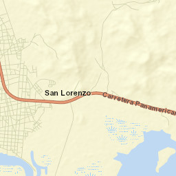 La Criba Street Map