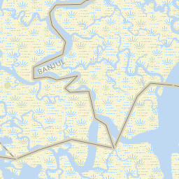 Kombo Saint Mary District Street Map