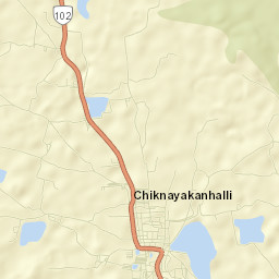 Chiknayakanhalli Street Map