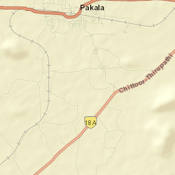 Pakala Street Map