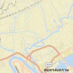 Samut Songkhram Street Map
