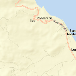 San Teodoro Street Map