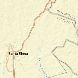 Santa Elena Street Map