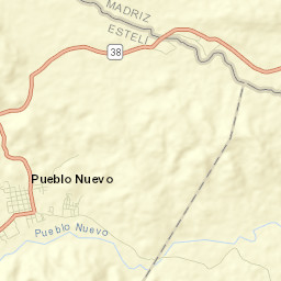 Pueblo Nuevo Street Map