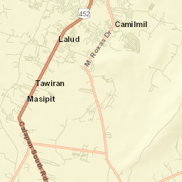 San Vincente Street Map