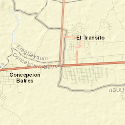 Concepción Batres Street Map