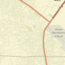 Kombo North District Street Map