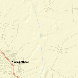 Kongoussi Street Map