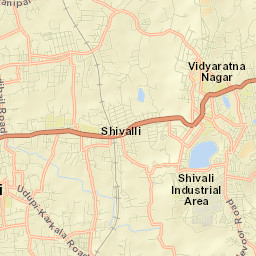 Manipal Street Map
