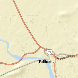 Pallipattu Street Map