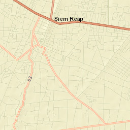 Siem Reap Street Map