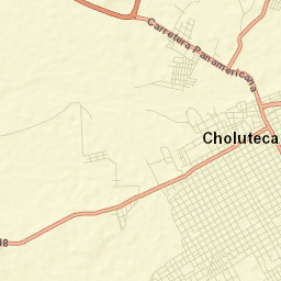 Ciudad Choluteca Street Map