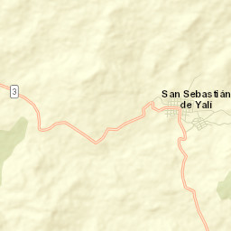 San Sebastián de Yalí Street Map