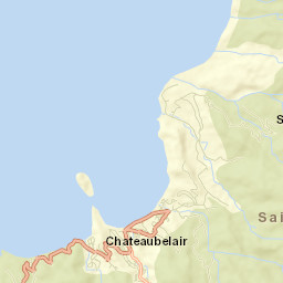 Chateaubelair Street Map