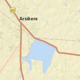 Arsikere Street Map