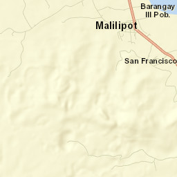 Malilipot Street Map