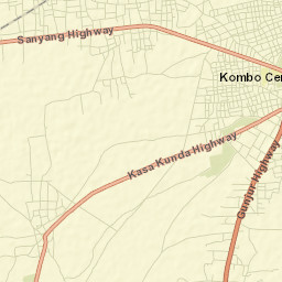 Kombo Central District Street Map