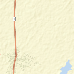 Southeastern Tigray Zone Street Map