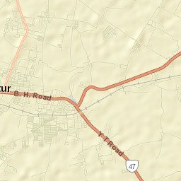 Tiptur Street Map