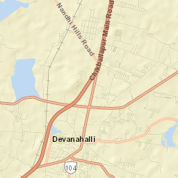 Devanhalli Street Map