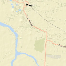 Minjur Street Map