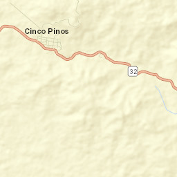 Cinco Pinos Street Map
