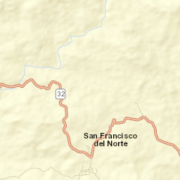 Municipio de San Francisco del Norte Street Map