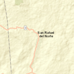 San Rafael del Norte Street Map