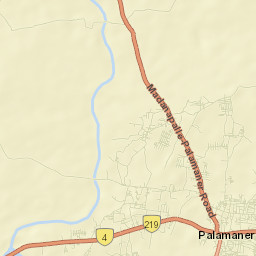 Palmaner Street Map
