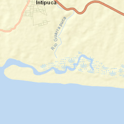 Intipucá Street Map
