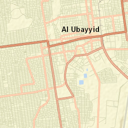El Obeid Street Map