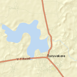Turuvekere Street Map