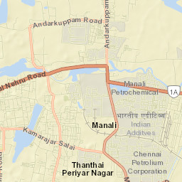 Manali Street Map