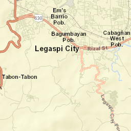 Daraga Street Map